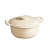Emile Henry 4-Quart Sublime Stewpot | Creme 1 Emile Henry 4-Quart Sublime Stewpot | Creme -STAUB Shop 554740 sublime dutch oven