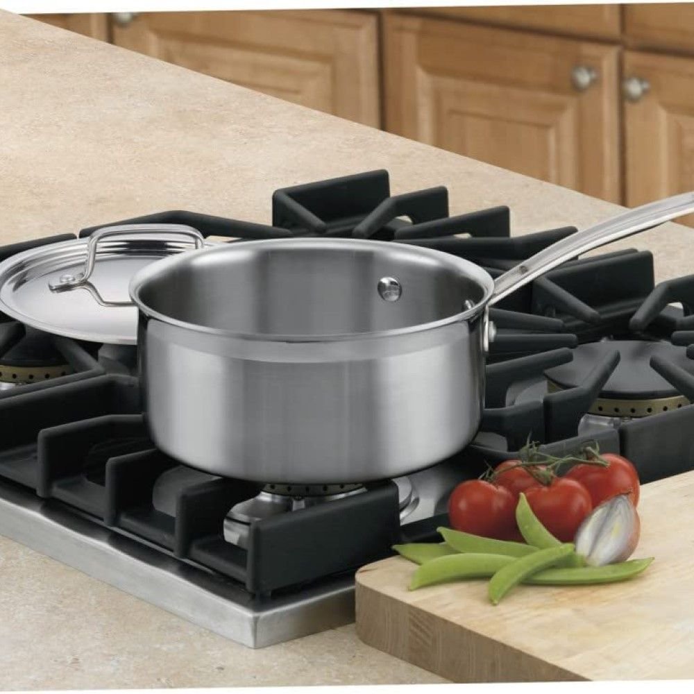 Cuisinart MultiClad Pro Triple Ply Stainless Steel 2 Qt. Saucepan Cuisinart MultiClad Pro Triple Ply Stainless Steel 2 Qt. Saucepan -STAUB Shop