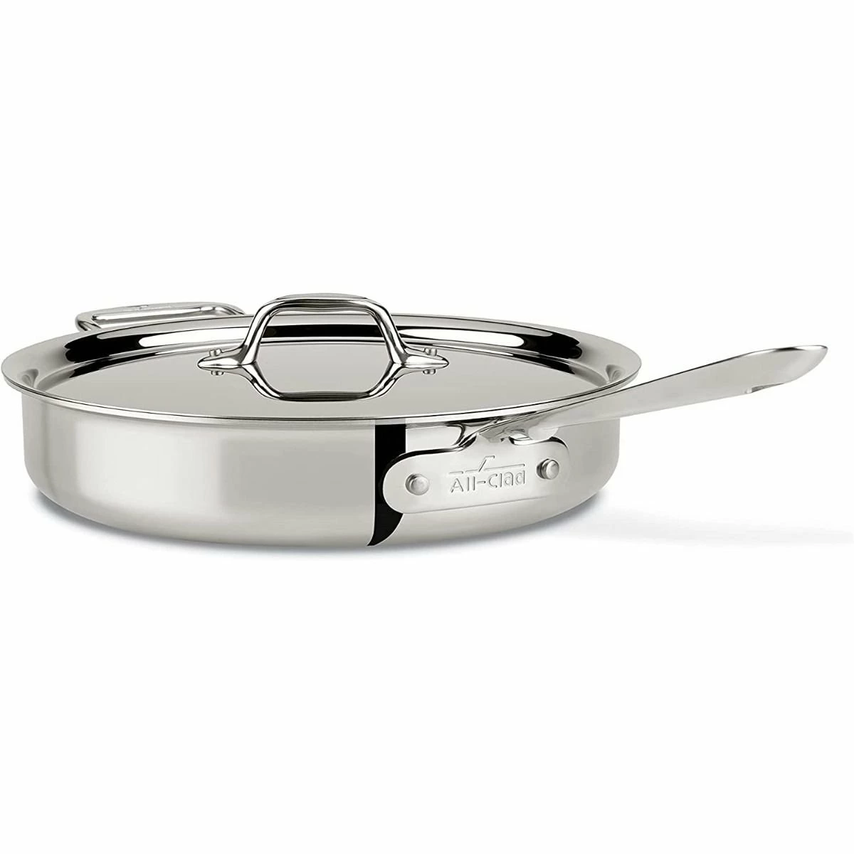 All-Clad D3 Stainless Steel 3-Quart Sauce Pan With Lid