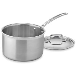 Cuisinart MultiClad Pro Triple Ply Stainless Steel 4 Qt. Saucepan