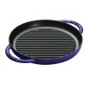 Staub 10" Cast Iron Pure Grill Pan | Dark Blue -STAUB Shop 61scozcausl. ac sl1000