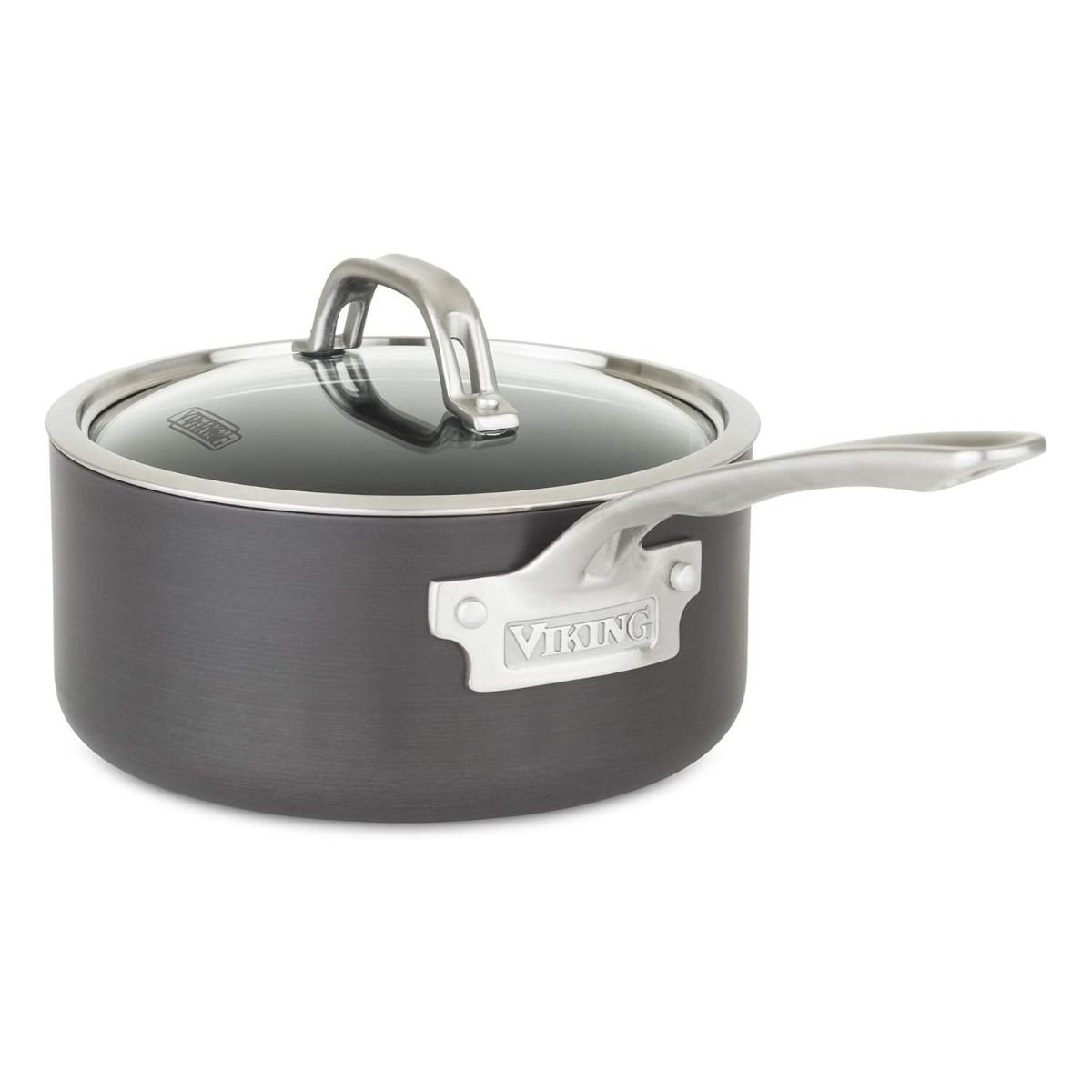 Viking Hard Anodized Nonstick Saucepan | 3-Quart 4 Viking Hard Anodized Nonstick Saucepan | 3-Quart - Image 2