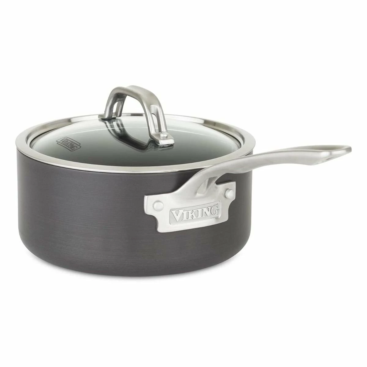 Viking Hard Anodized Nonstick Saucepan | 3-Quart - Image 2