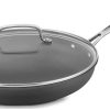 Cuisinart Chef's Classic Hard Anodized Nonstick 12" Skillet With Lid 2 Cuisinart Chef's Classic Hard Anodized Nonstick 12" Skillet With Lid -STAUB Shop 622 30g cuisinart anodized skillet glass cover popup