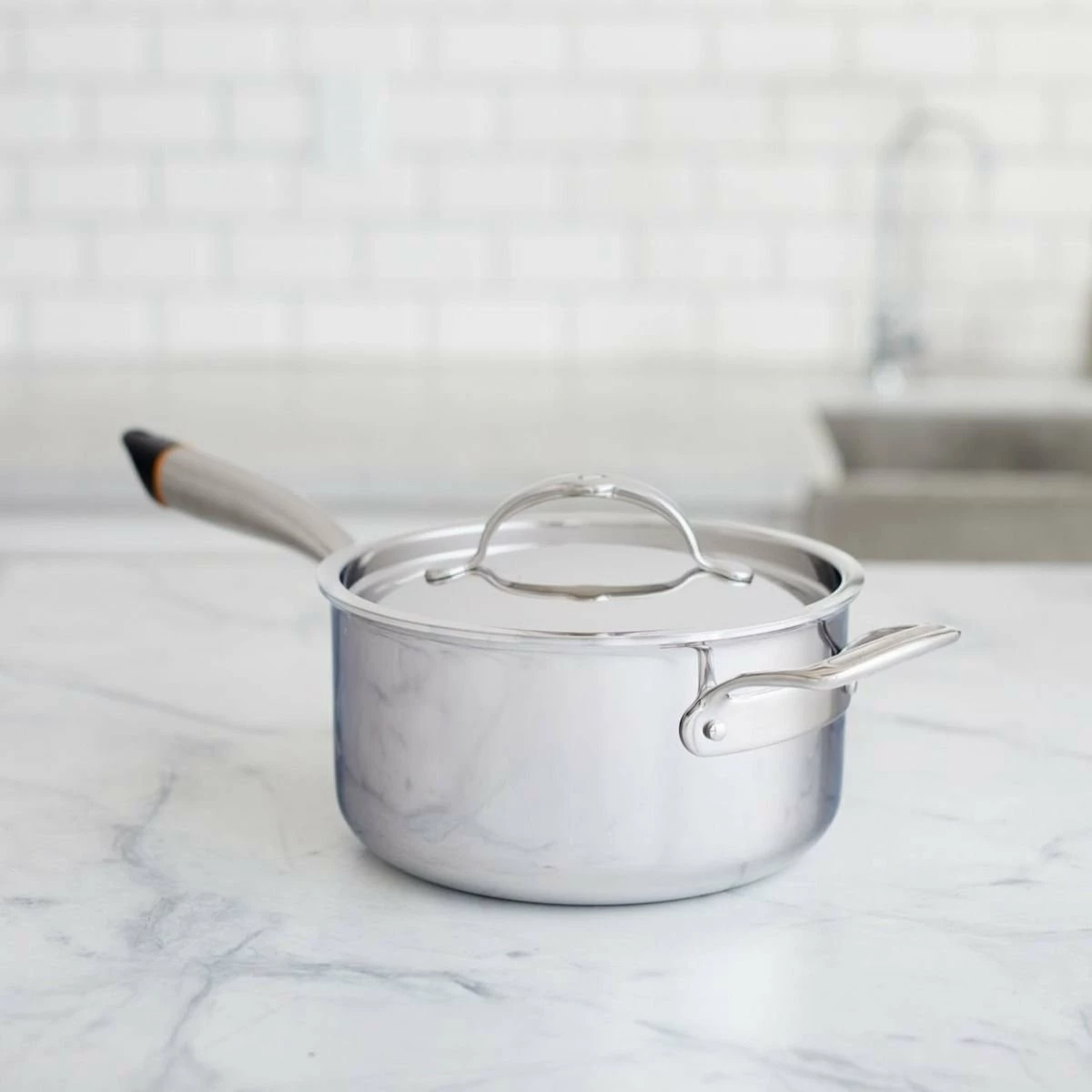 Hestan Cue 3.5 Qt. Smart Sauce Pot | Stainless Steel - Image 3