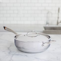 Hestan Cue 5.5 Qt. Smart Chef's Pot | Stainless Steel -STAUB Shop 6pc4 1