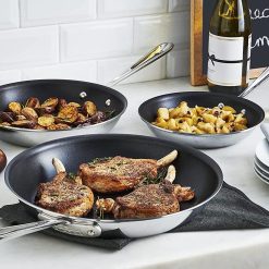 All-Clad D3 Stainless Steel 8" Fry Pan 9 All-Clad D3 Stainless Steel 8" Fry Pan -STAUB Shop 71dqgucrmts. ac sl1500 1