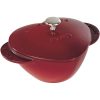 Staub 1.75 Qt. Heart Cocotte/Dutch Oven | Cherry Red 2 Staub 1.75 Qt. Heart Cocotte/Dutch Oven | Cherry Red -STAUB Shop 71n6b2r4kel. ac sl1500