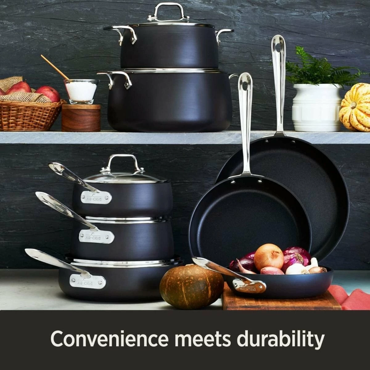 All-Clad HA1 Hard Anodized Nonstick Double Burner Griddle | 13" X 20" - Image 6