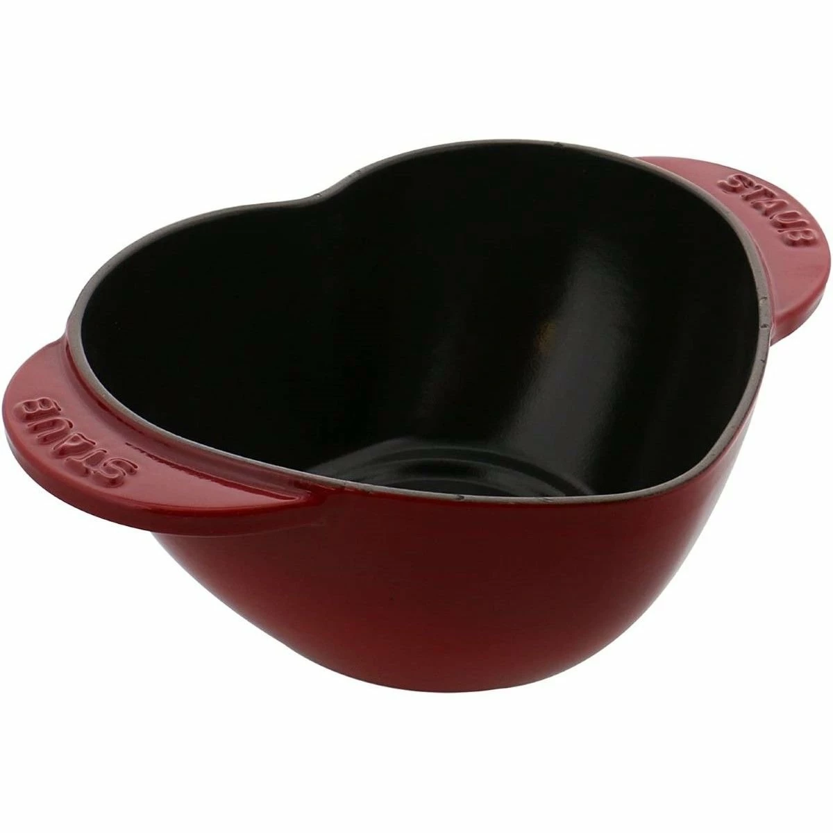 Staub 1.75 Qt. Heart Cocotte/Dutch Oven | Cherry Red - Image 3