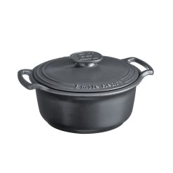 Emile Henry 4-Quart Sublime Stewpot | Graphite
