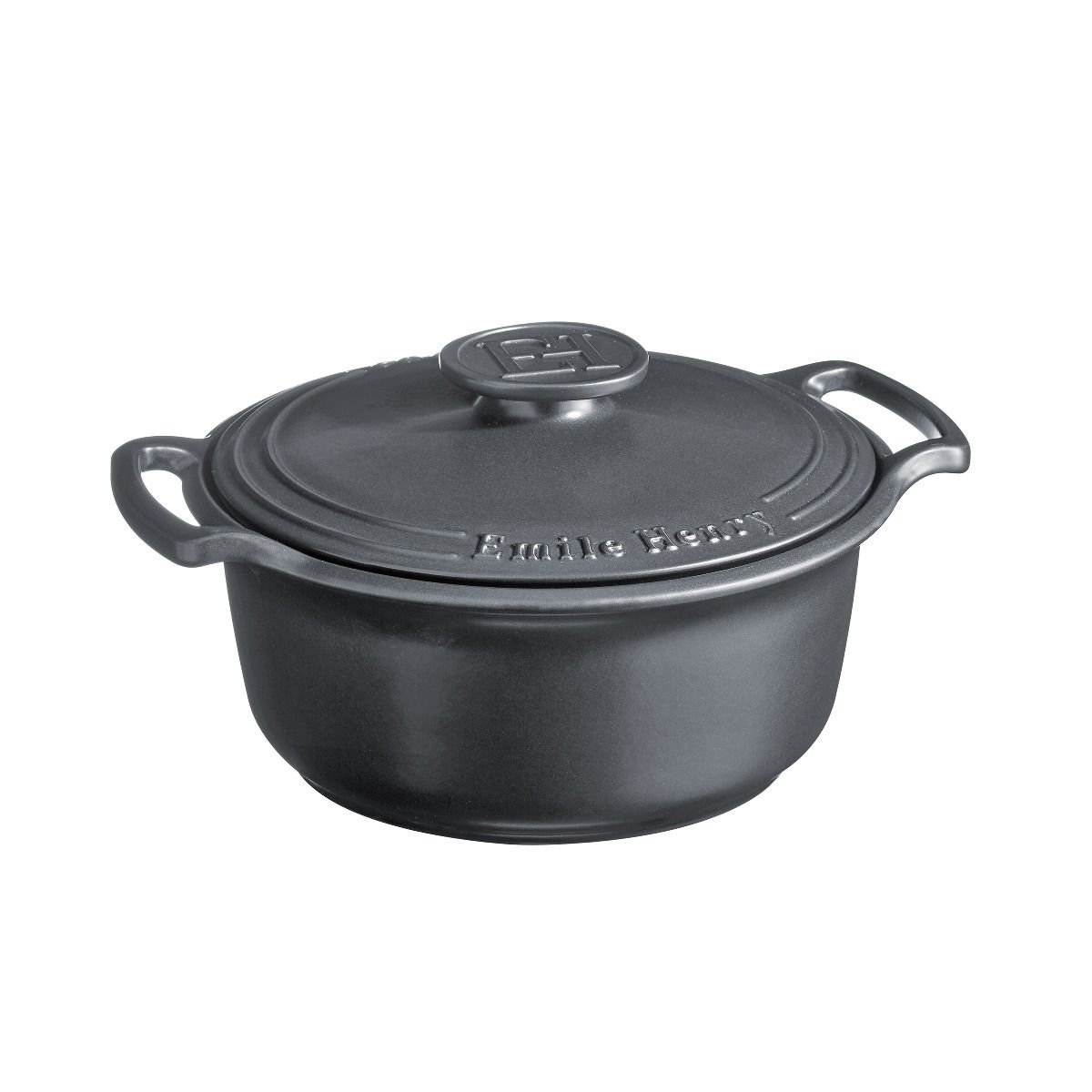 Emile Henry 4-Quart Sublime Stewpot | Graphite 3 Emile Henry 4-Quart Sublime Stewpot | Graphite