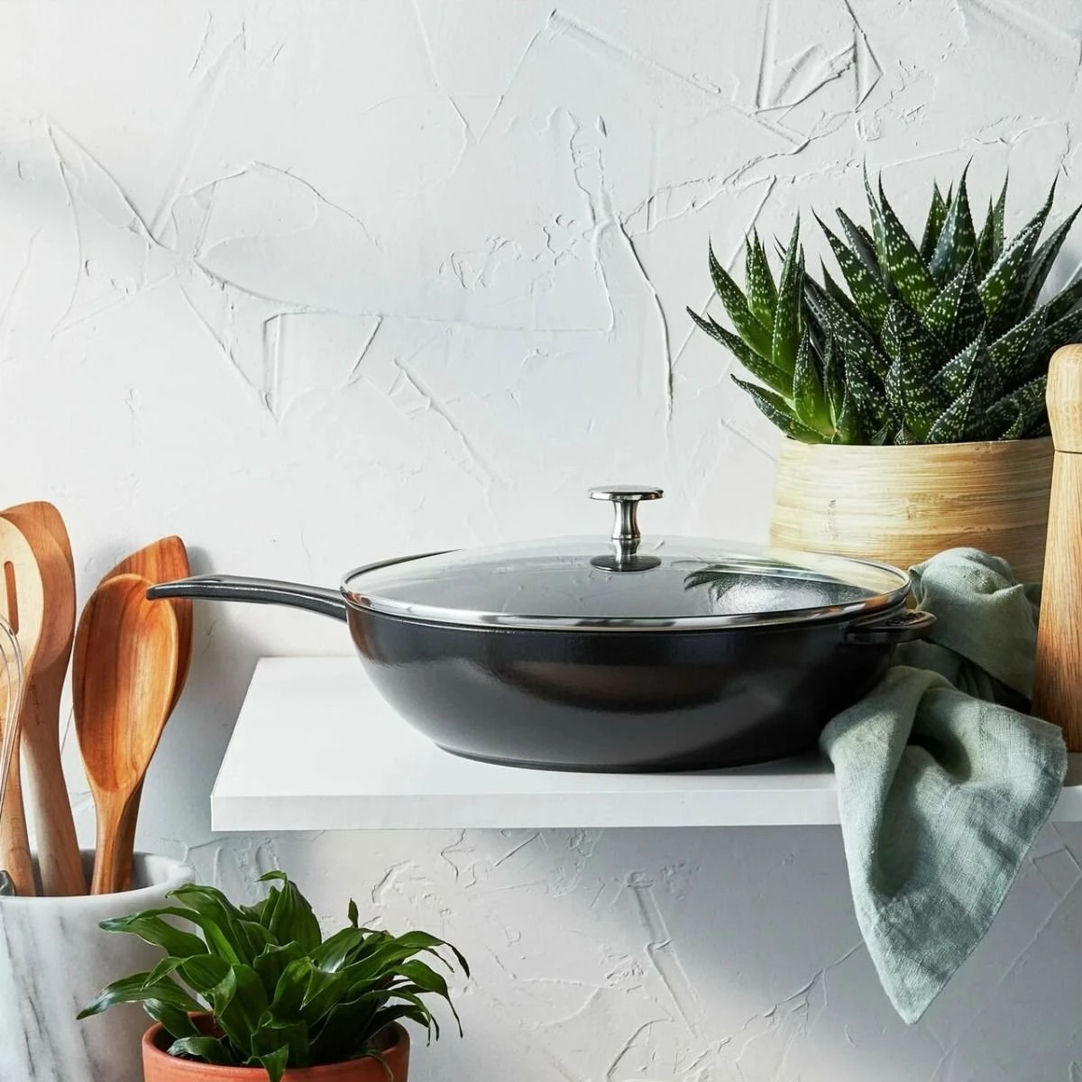 Staub 2.9 Qt Cast Iron Daily Pan | Black - Image 5