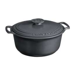 Emile Henry 7.5-Quart Sublime Stewpot | Graphite