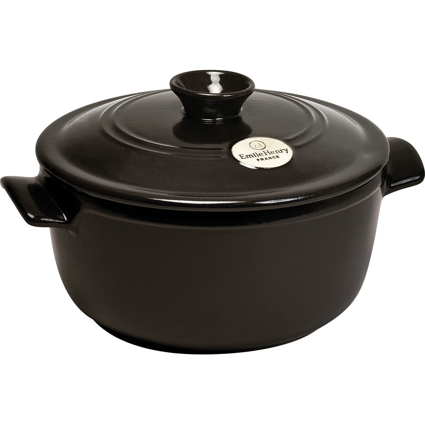 Emile Henry 4.2 Qt. Round Dutch Oven | Charcoal Emile Henry 4.2 Qt. Round Dutch Oven | Charcoal -STAUB Shop 794540 emile henry 4 2 dutch oven black