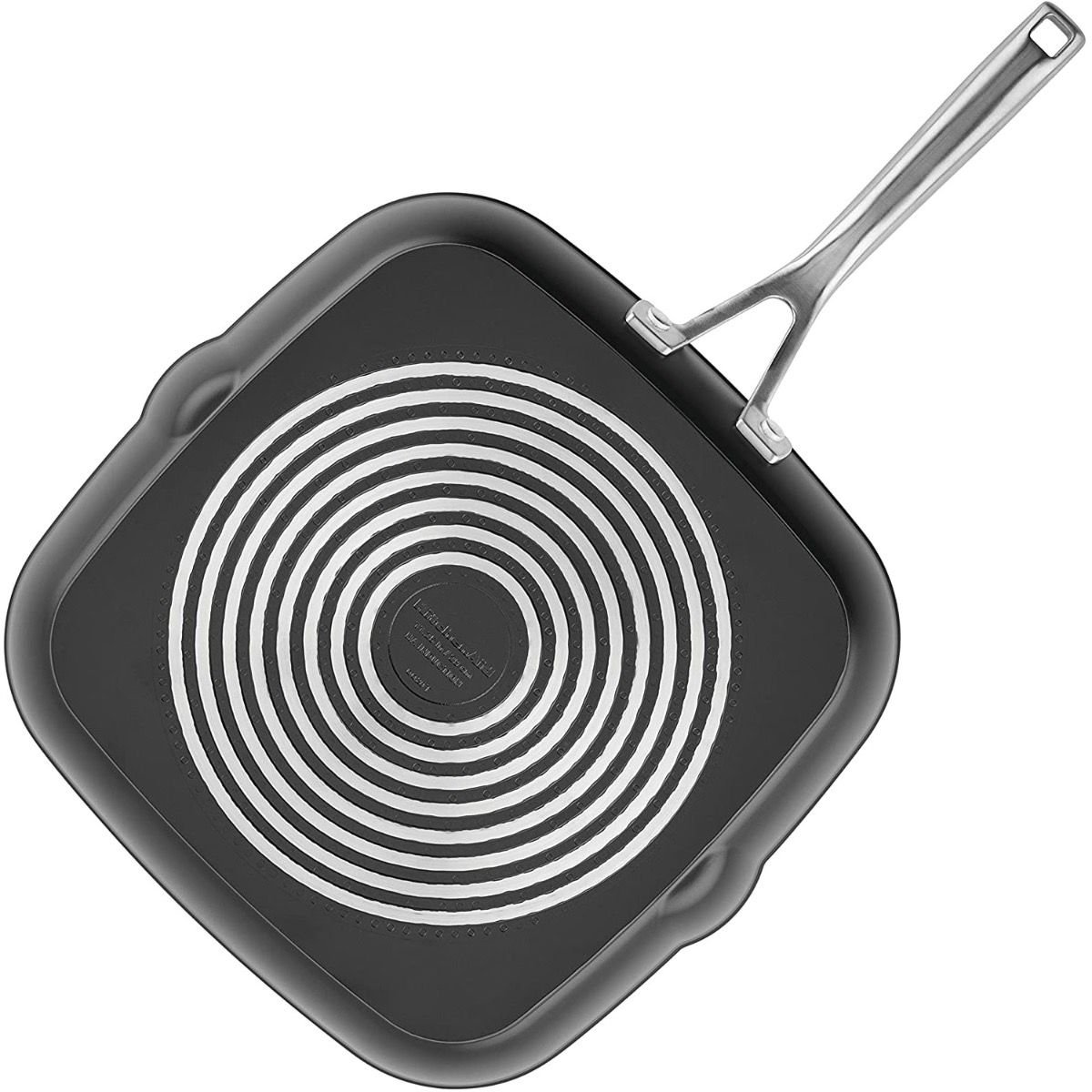 KitchenAid Nonstick Hard Anodized Induction Square Grill Pan/Griddle with Pouring Spouts | 11.25" KitchenAid Non-Electrics KitchenAid Nonstick Hard Anodized Induction Square Grill Pan/Griddle With Pouring Spouts | 11.25" -STAUB Shop 81eat4dg97l. ac sl1500 1