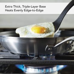 KitchenAid Non-Electrics KitchenAid Stainless Steel 3-Ply Base Fry Pan | 9.5" -STAUB Shop 81lq1 r5q3l. ac sl1500