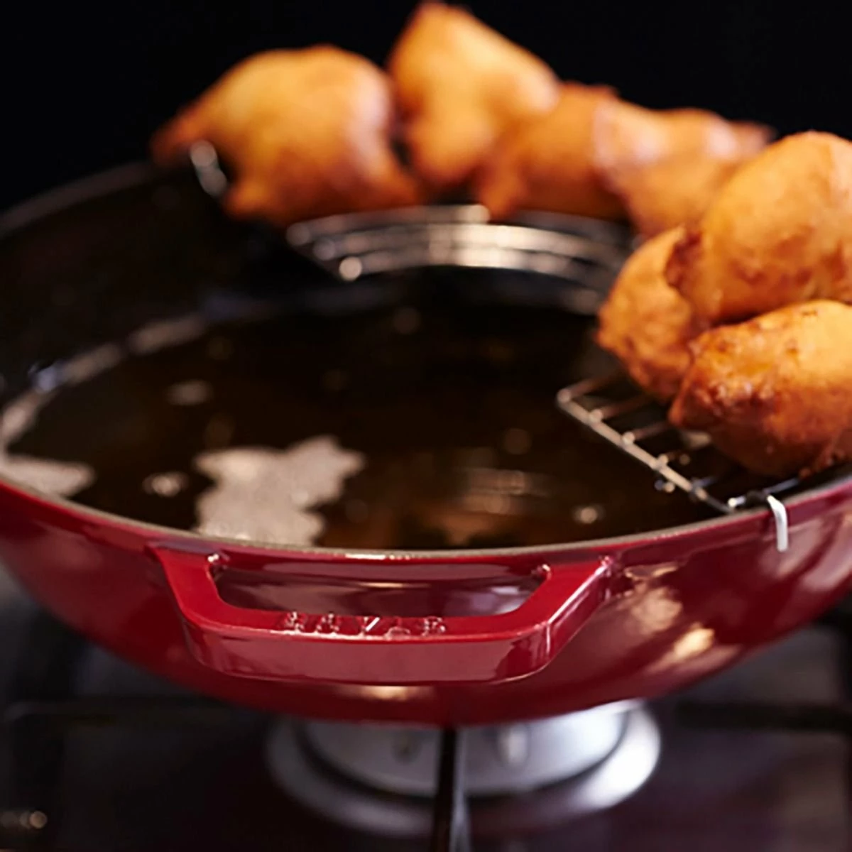 Staub 4.5 Qt. Perfect Frying Pan | Grenadine - Image 3