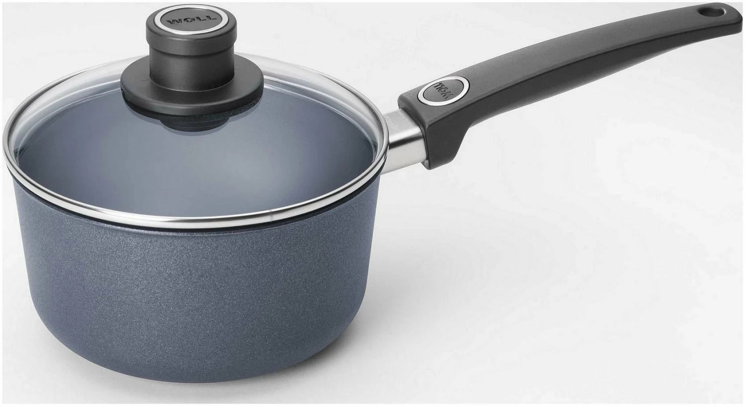 Woll Cookware Woll Diamond Plus Induction Saucepan W/ Lid: 2.5 Qt
