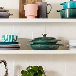 Le Creuset 2.25 Qt. Signature Enameled Cast Iron Braiser With Stainless Steel Knob | Artichaut -STAUB Shop art1