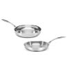 Cuisinart Custom-Clad 5-Ply Stainless Steel Fry Pan Set | 2-Piece (9" & 11") 1 Cuisinart Custom-Clad 5-Ply Stainless Steel Fry Pan Set | 2-Piece (9" & 11") -STAUB Shop cc522 911