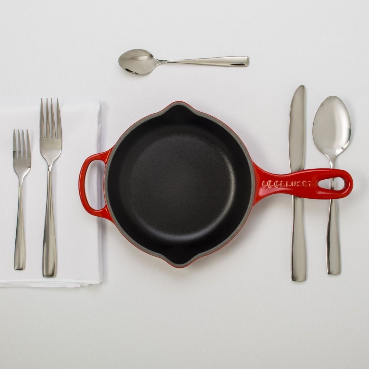 Le Creuset 6" Signature Enameled Cast Iron Skillet | Cerise/Cherry Red Le Creuset 6" Signature Enameled Cast Iron Skillet | Cerise/Cherry Red -STAUB Shop ceriseskillet
