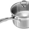 Chantal 21 Steel Induction Saucepan W/ Glass Lid - 2 Quart -STAUB Shop chantal 21 steel 2qt saucepan glass lid slin35 162 compressed
