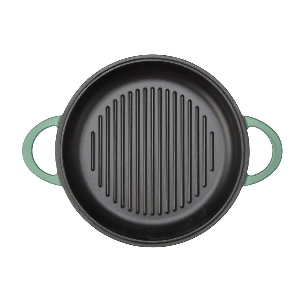 Cuisinart Chef's Classic Enameled Cast Iron 2-in-1 Multipurpose Set | Sage Green 7 Cuisinart Chef's Classic Enameled Cast Iron 2-in-1 Multipurpose Set | Sage Green - Image 5