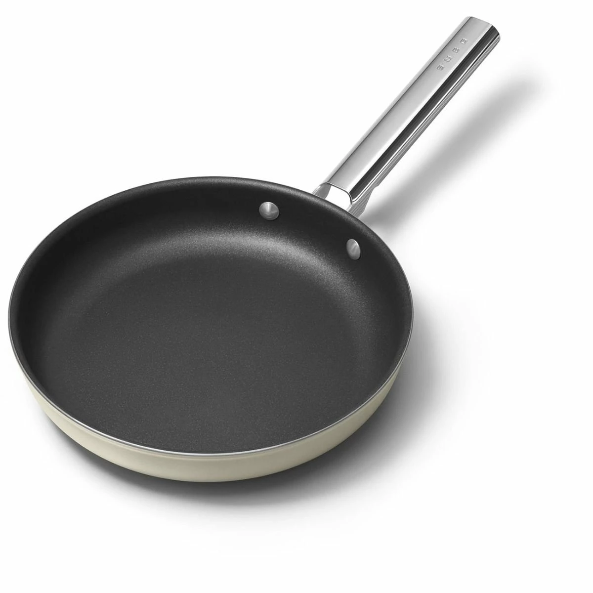 SMEG 10" Nonstick Fry Pan | Cream - Image 2