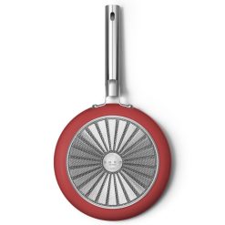 SMEG 10" Nonstick Fry Pan | Red 5 SMEG 10" Nonstick Fry Pan | Red -STAUB Shop ckff2601rdm 6