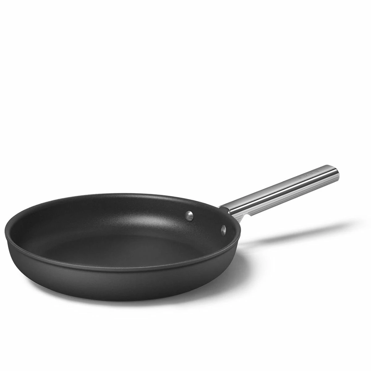 SMEG 11" Nonstick Fry Pan | Black - Image 3