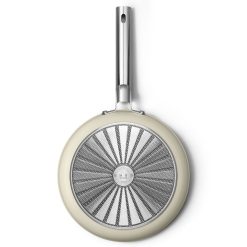 SMEG 11" Nonstick Fry Pan | Cream -STAUB Shop ckff2801crm 6
