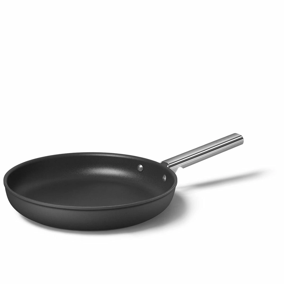 SMEG 12" Nonstick Fry Pan | Black - Image 3