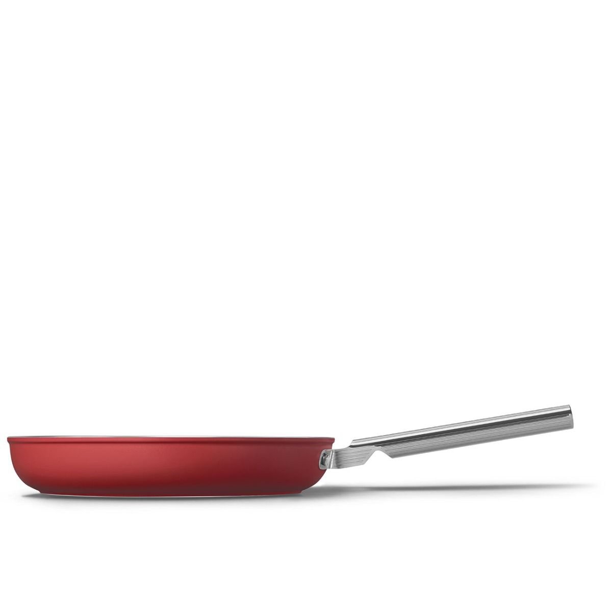 SMEG 12" Nonstick Fry Pan | Red 3 SMEG 12" Nonstick Fry Pan | Red