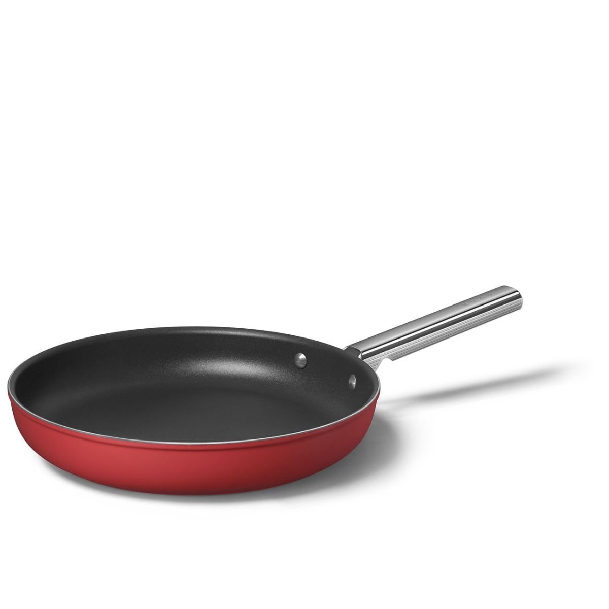 SMEG 12" Nonstick Fry Pan | Red 4 SMEG 12" Nonstick Fry Pan | Red - Image 2