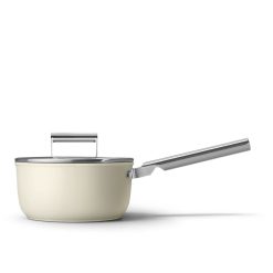 SMEG 3 Qt Sauce Pan | Cream