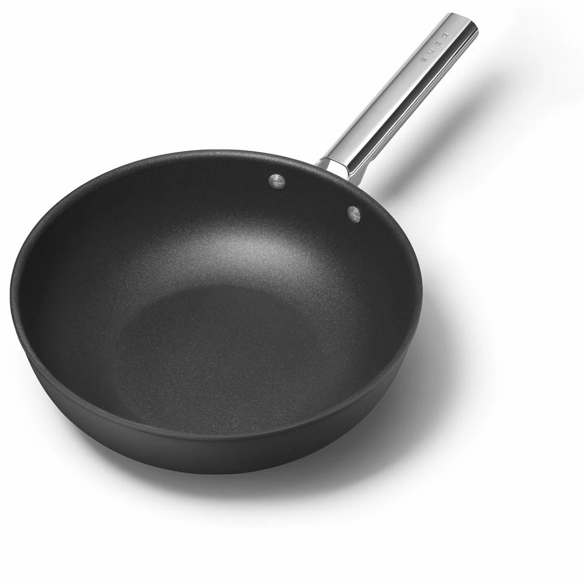 SMEG 12" Nonstick Wok | Black - Image 2