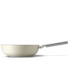 SMEG 12" Nonstick Wok | Cream -STAUB Shop ckfw3001crm