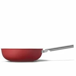 SMEG 12" Nonstick Wok | Red