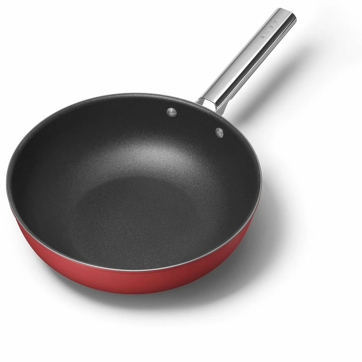 SMEG 12" Nonstick Wok | Red - Image 2