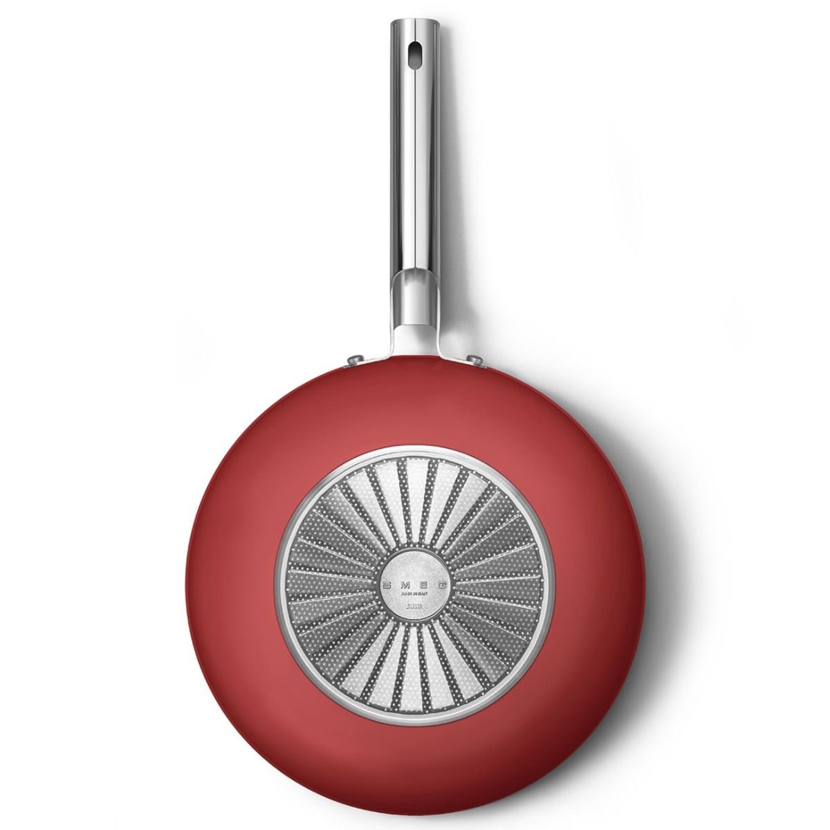 SMEG 12" Nonstick Wok | Red SMEG 12" Nonstick Wok | Red -STAUB Shop ckfw3001rdm 6