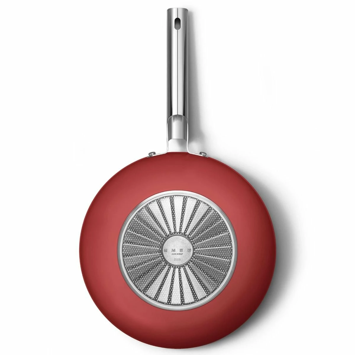 SMEG 12" Nonstick Wok | Red - Image 4