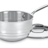 Cuisinart Chef's Classic Stainless Steel 2-Quart Double Broiler With Lid -STAUB Shop cuisinart chef classic double boiler stainless steel 7111 20