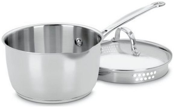 Cuisinart Chef's Classic Stainless Steel 2-Quart Cook & Pour Saucepan Cuisinart Chef's Classic Stainless Steel 2-Quart Cook & Pour Saucepan -STAUB Shop cuisinart saucepan stainless steel chefs classic 719 18p popup