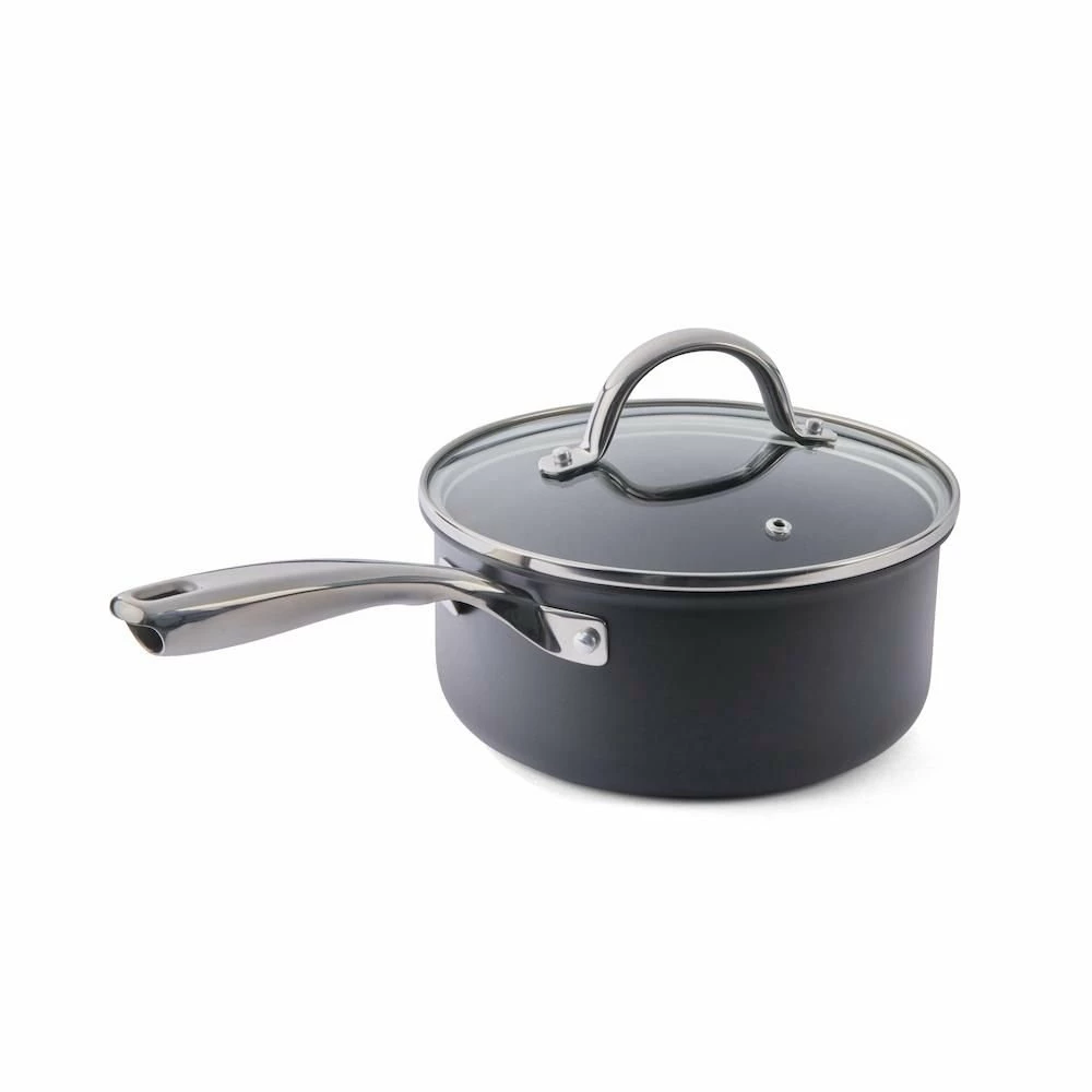 Cuisipro Easy-Release Hard Anodized Saucepan | 3 Qt. - Image 2