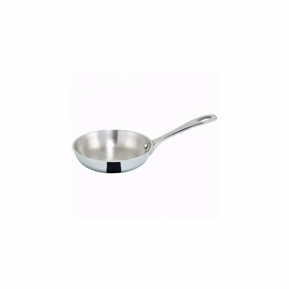 Winco Stainless Steel Mini Fry Pan | 5oz