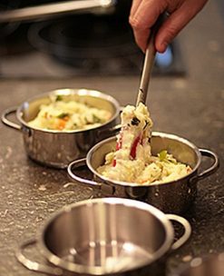 Demeyere RESTO Mini Dutch Oven Set With Lids - 0.58 Qt Each - 4 PC Set