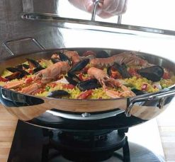 Demeyere RESTO Paella Pan - 14.8 Qt.