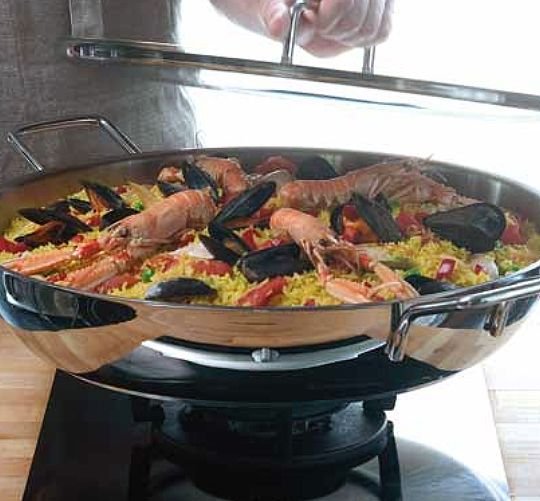 Demeyere RESTO Paella Pan - 14.8 Qt. 3 Demeyere RESTO Paella Pan - 14.8 Qt.