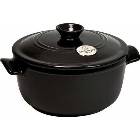 Emile Henry 5.5 Qt. Round Dutch Oven | Charcoal 3 Emile Henry 5.5 Qt. Round Dutch Oven | Charcoal